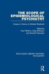 bokomslag The Scope of Epidemiological Psychiatry