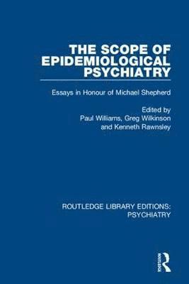 Scope of Epidemiological Psychiatry