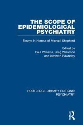 The Scope of Epidemiological Psychiatry 1