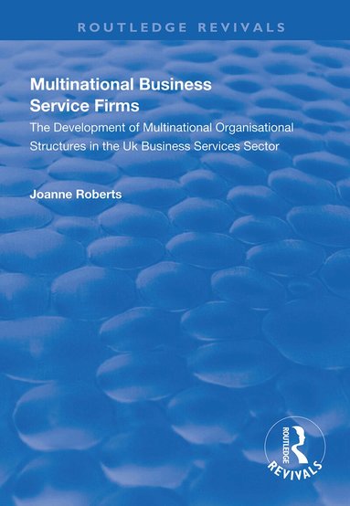 Joanne Roberts - Multinational Business Service Firms, Inbunden
