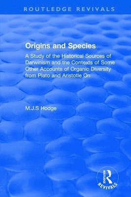 Origins and Species 1