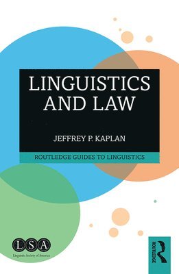 bokomslag Linguistics and Law