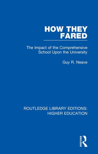 Guy Neave - How They Fared, Häftad