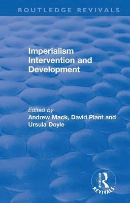 bokomslag Imperialism Intervention and Development