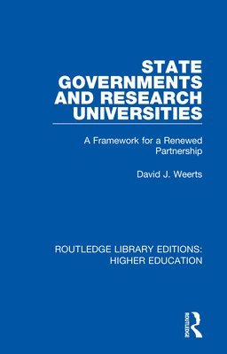 bokomslag State Governments and Research Universities