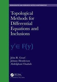 bokomslag Topological Methods for Differential Equations and Inclusions