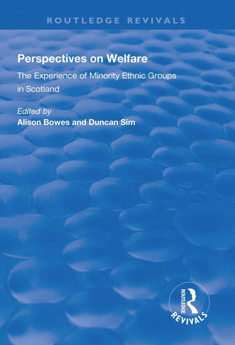 Alison Bowes, Duncan Sim - Perspectives on Welfare, Inbunden