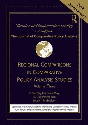 bokomslag Regional Comparisons in Comparative Policy Analysis Studies