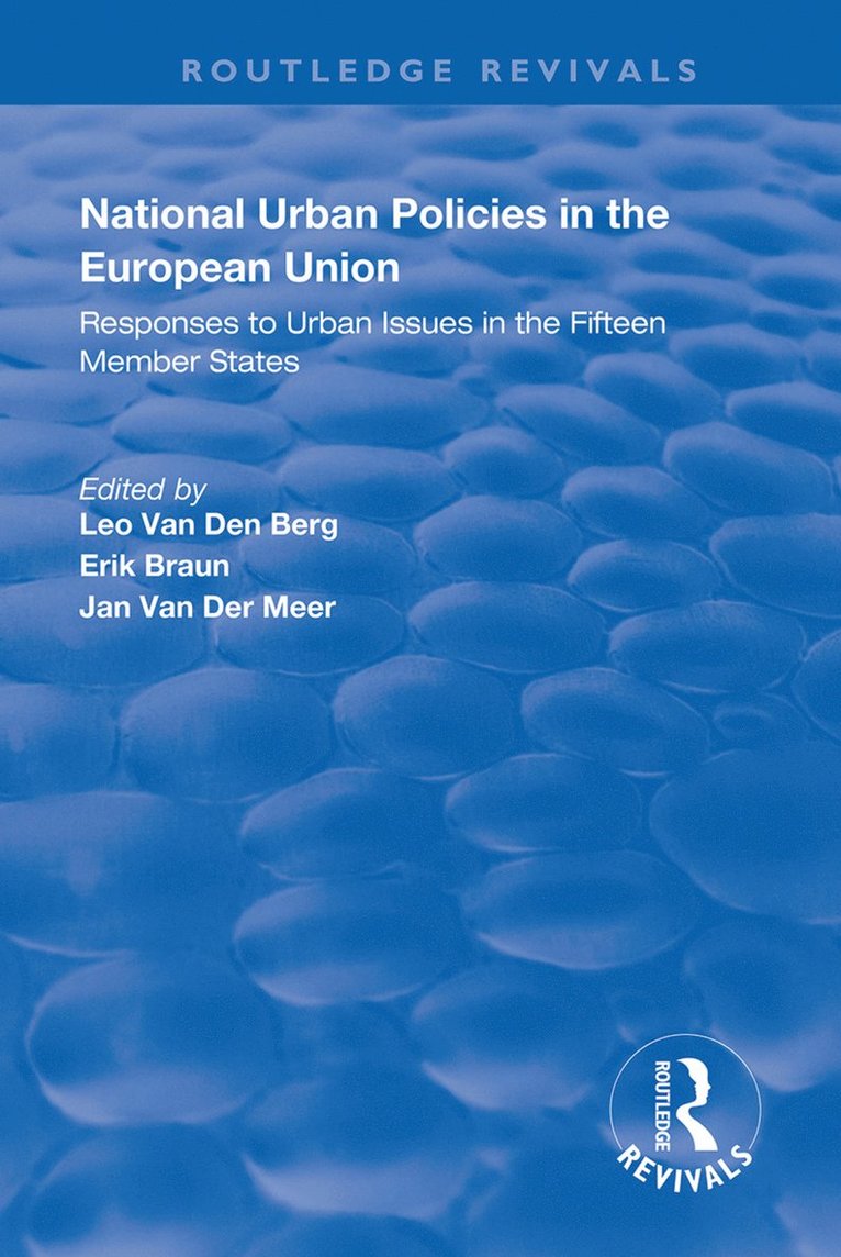 National Urban Policies in the European Union 1