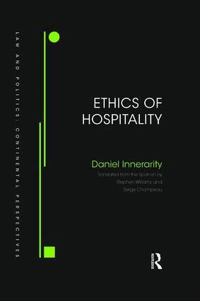 Daniel Innerarity - Ethics of Hospitality, Häftad