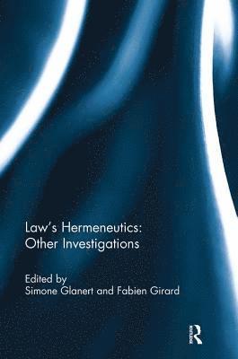 bokomslag Law's Hermeneutics