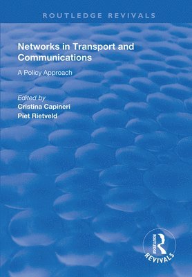 bokomslag Networks in Transport and Communications