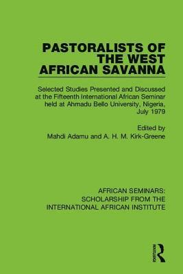 Pastoralists of the West African Savanna 1