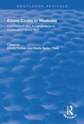 bokomslag Ethics Codes in Medicine