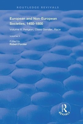 European and Non-European Societies, 14501800 1
