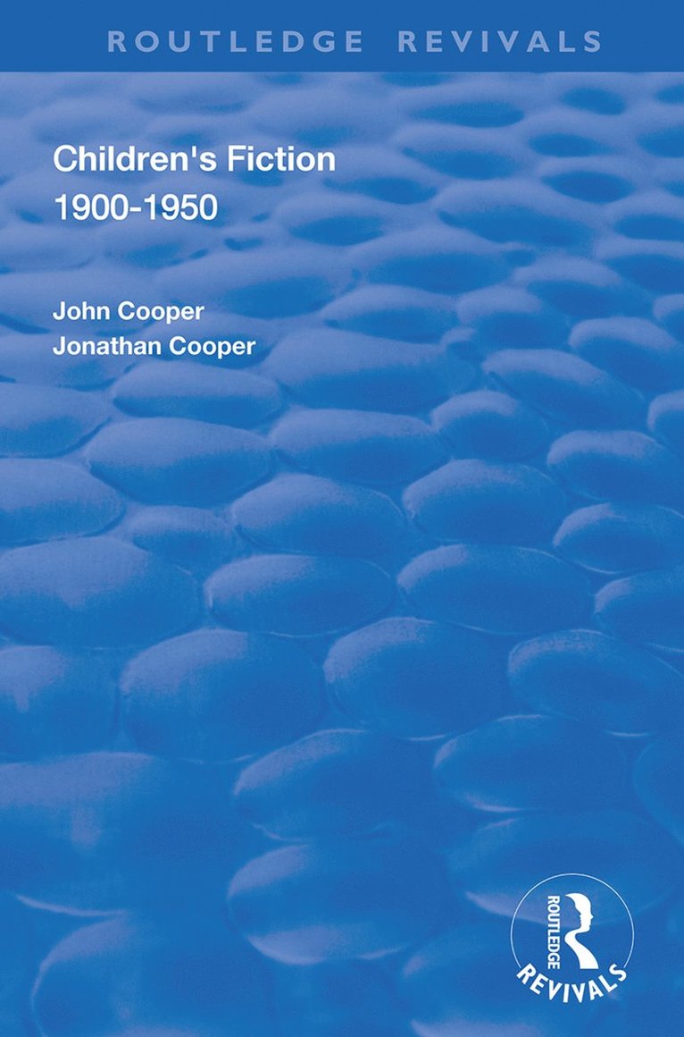 John Cooper - Children's Fiction 1900–1950, Inbunden