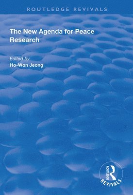 bokomslag New Agenda for Peace Research
