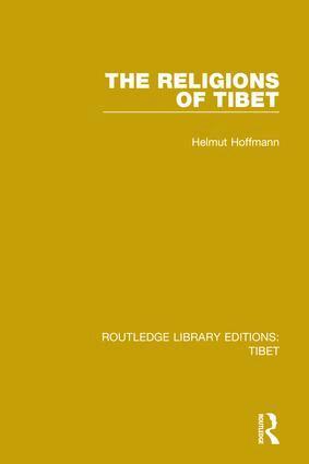 Helmut Hoffmann - Religions of Tibet, Inbunden