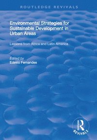 bokomslag Environmental Strategies for Sustainable Developments in Urban Areas