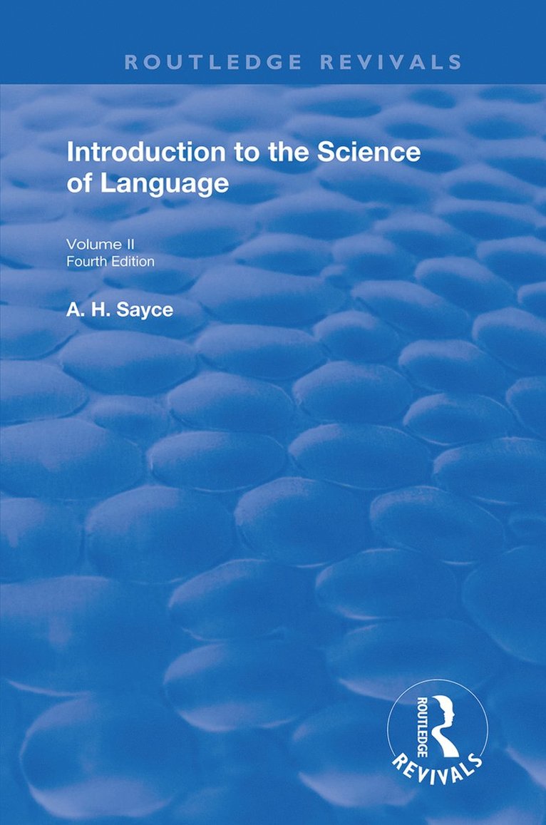 Introduction to the Science of Language 1