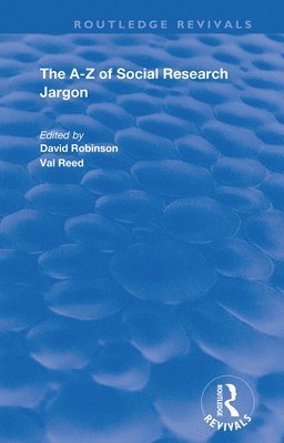 bokomslag A-Z of Social Research Jargon