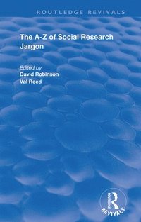 bokomslag A-Z of Social Research Jargon