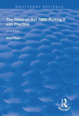Mary Ryan - Children Act 1989, Inbunden