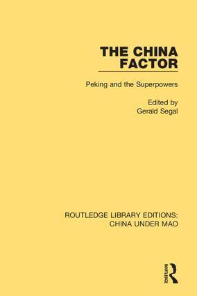 Gerald Segal - China Factor, Inbunden