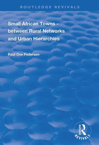 Poul Ove Pedersen - Small African Towns, Häftad