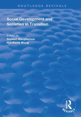 Social Development and Societies in Transition 1