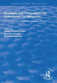 bokomslag Strategies and Technologies for Greenhouse Gas Mitigation
