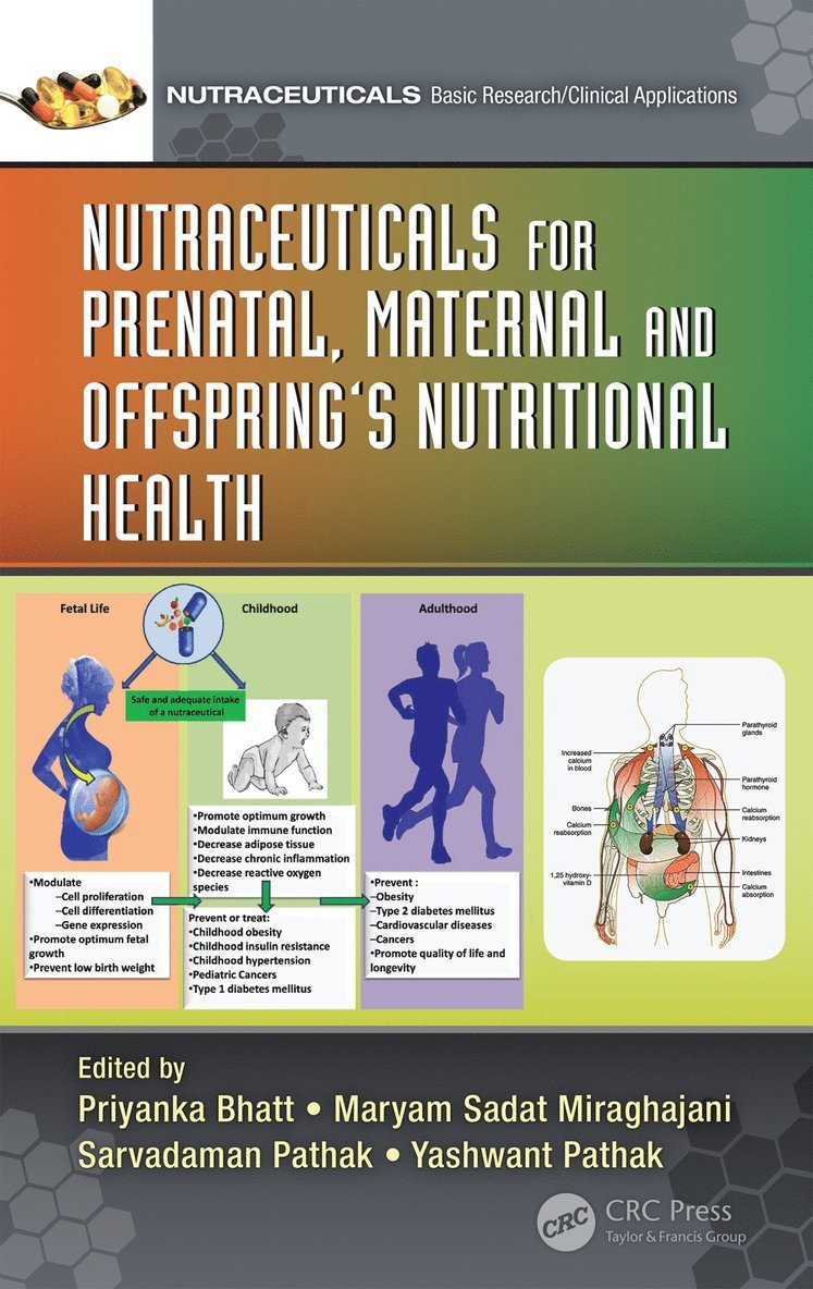 Priyanka Bhatt, Maryam Sadat Miraghajani, Sarvadaman Pathak, Yashwant Pathak, Sarvadaman (University of South Florida; Harvard Medical School) Pathak, USA) Pathak, Yashwant (USF - Nutraceuticals for Prenatal, Maternal, and Offspring’s Nutritional Health, Inbunden