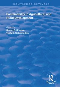 bokomslag Sustainability in Agricultural and Rural Development