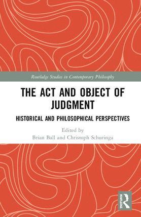 The Act and Object of Judgment 1