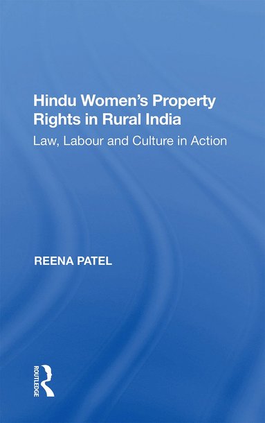 bokomslag Hindu Women's Property Rights in Rural India