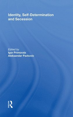 bokomslag Identity, Self-Determination and Secession