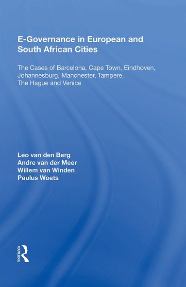 bokomslag E-Governance in European and South African Cities