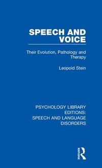 bokomslag Speech and Voice