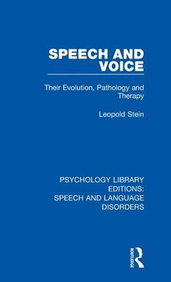 Speech and Voice