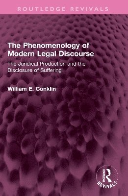 bokomslag Phenomenology of Modern Legal Discourse