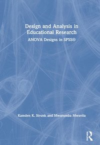 bokomslag Design and Analysis in Educational Research