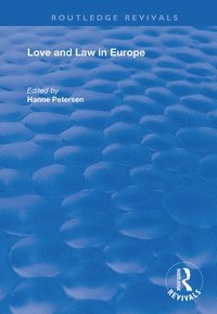 bokomslag Love and Law in Europe