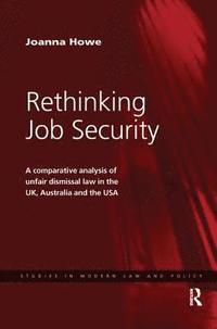 bokomslag Rethinking Job Security