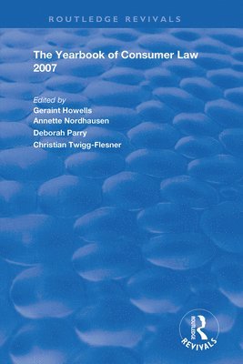 The Yearbook of Consumer Law 2007 1