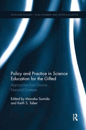 Manabu Sumida, Keith Taber, Japan) Sumida, Manabu (Ehime University, UK) Taber, Keith (University of Cambridge - Policy and Practice in Science Education for the Gifted, Häftad
