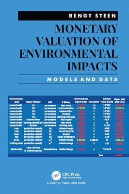 bokomslag Monetary Valuation of Environmental Impacts