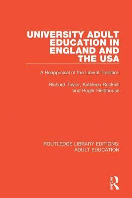 University Adult Education in England and the USA 1