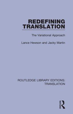 Redefining Translation 1