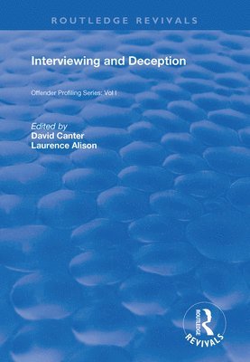 Interviewing and Deception 1