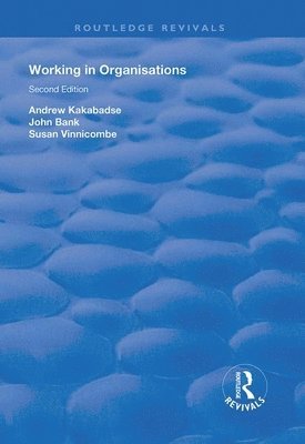bokomslag Kakabadse, A: Working in Organisations